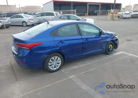 2021 Hyundai Accent Se z USA, uszkodzony, nr VIN 3KPC24A68ME143390